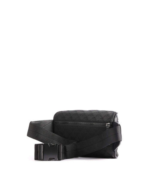 Emporio Armani Omnia Jacquard Fanny pack black
