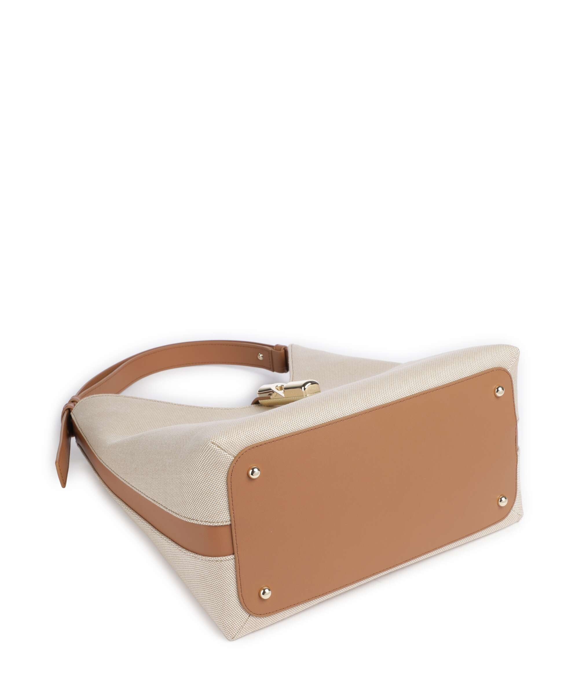 Furla Goccia M Hobo bag naturale/brandy