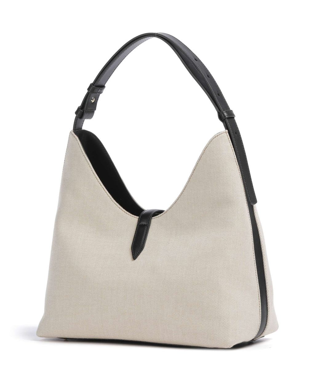 Furla Goccia M Hobo bag naturale/nero