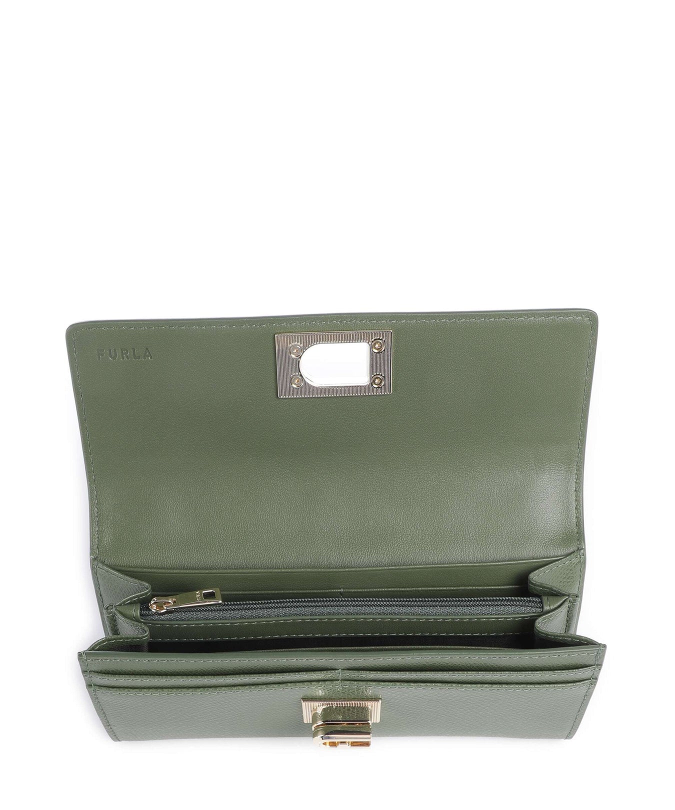Furla 1927 Continental Wallet oliva