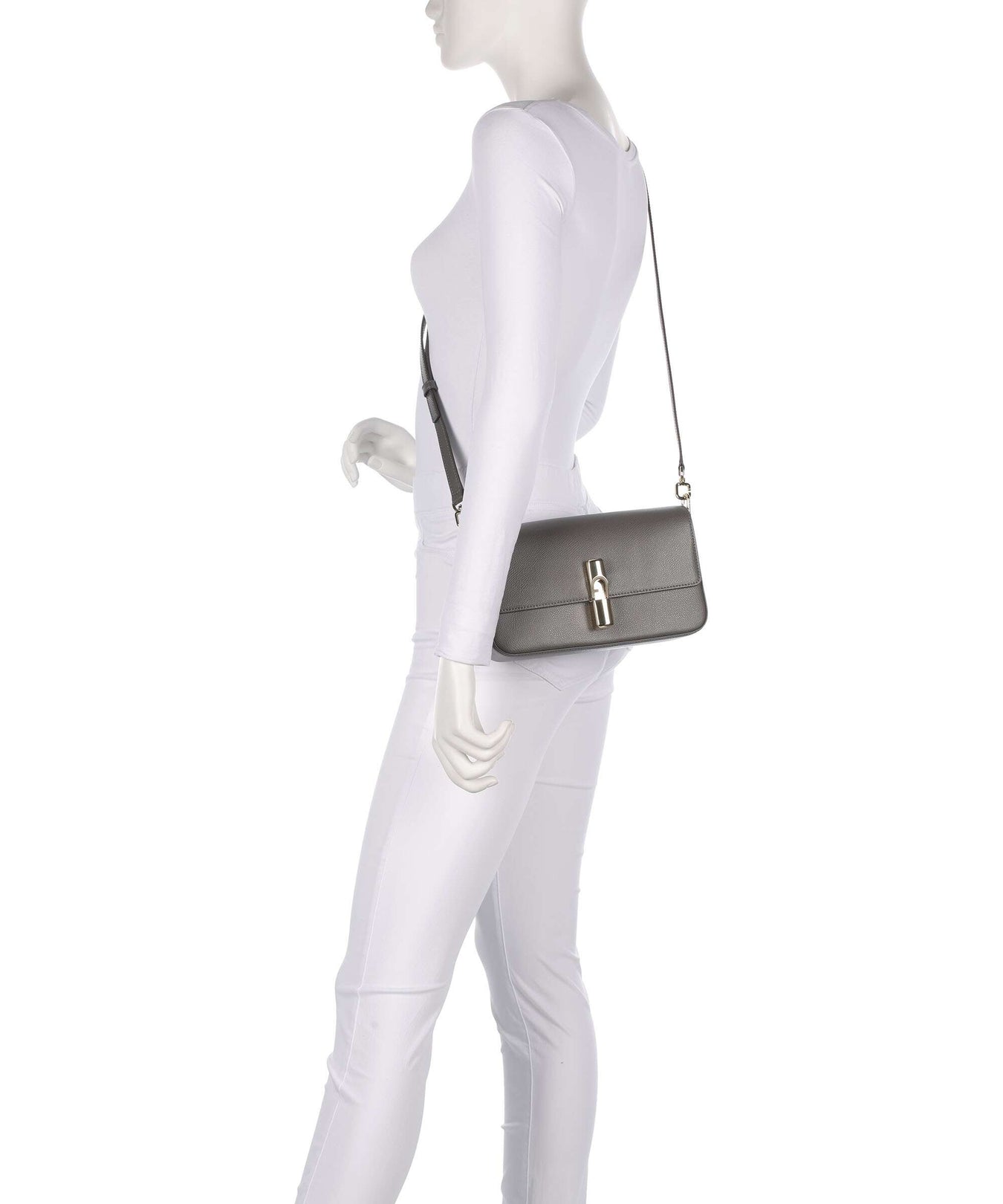 Furla Iride S Crossbody bag urban gray