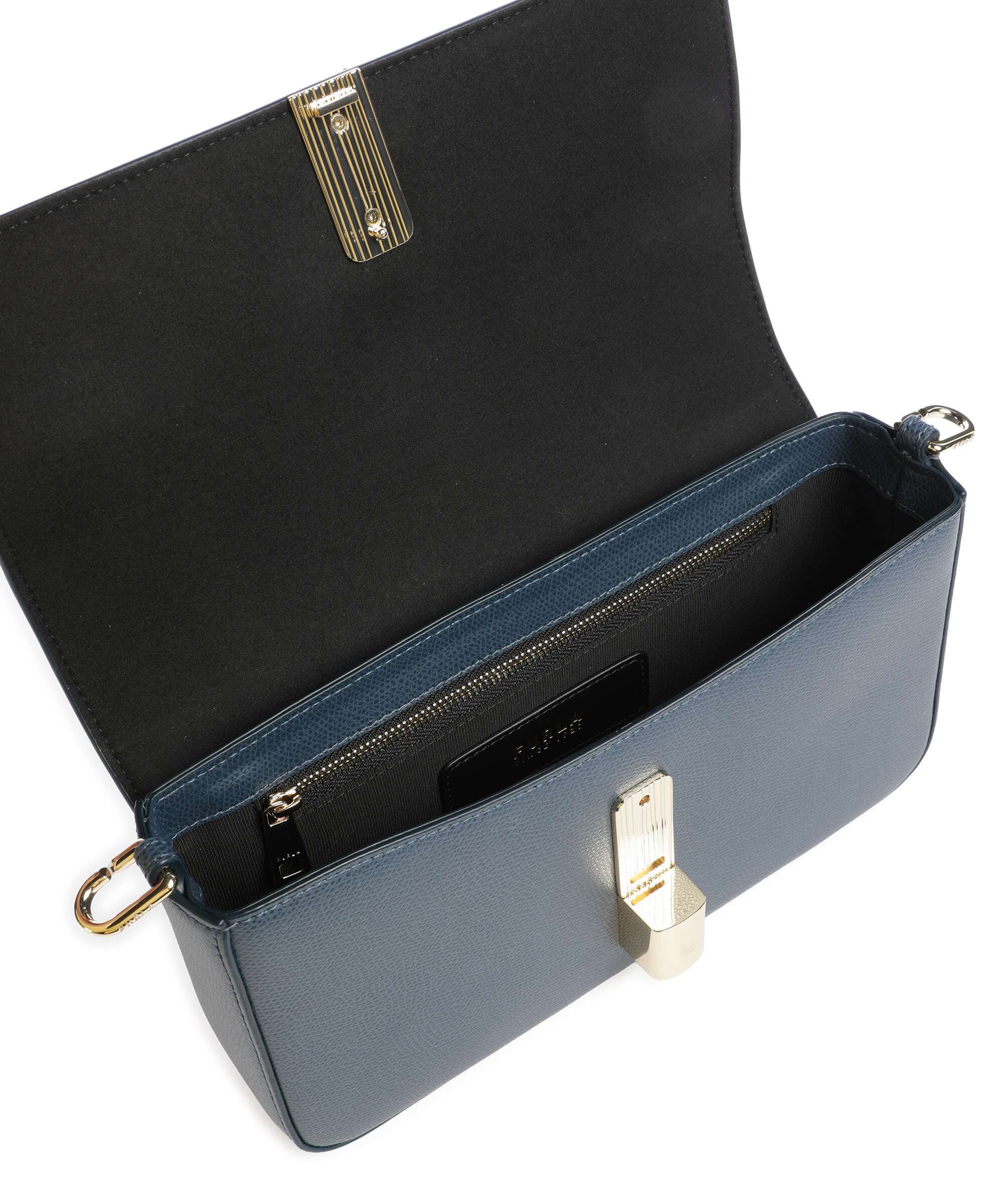 Furla Iride S Crossbody bag grigio blu