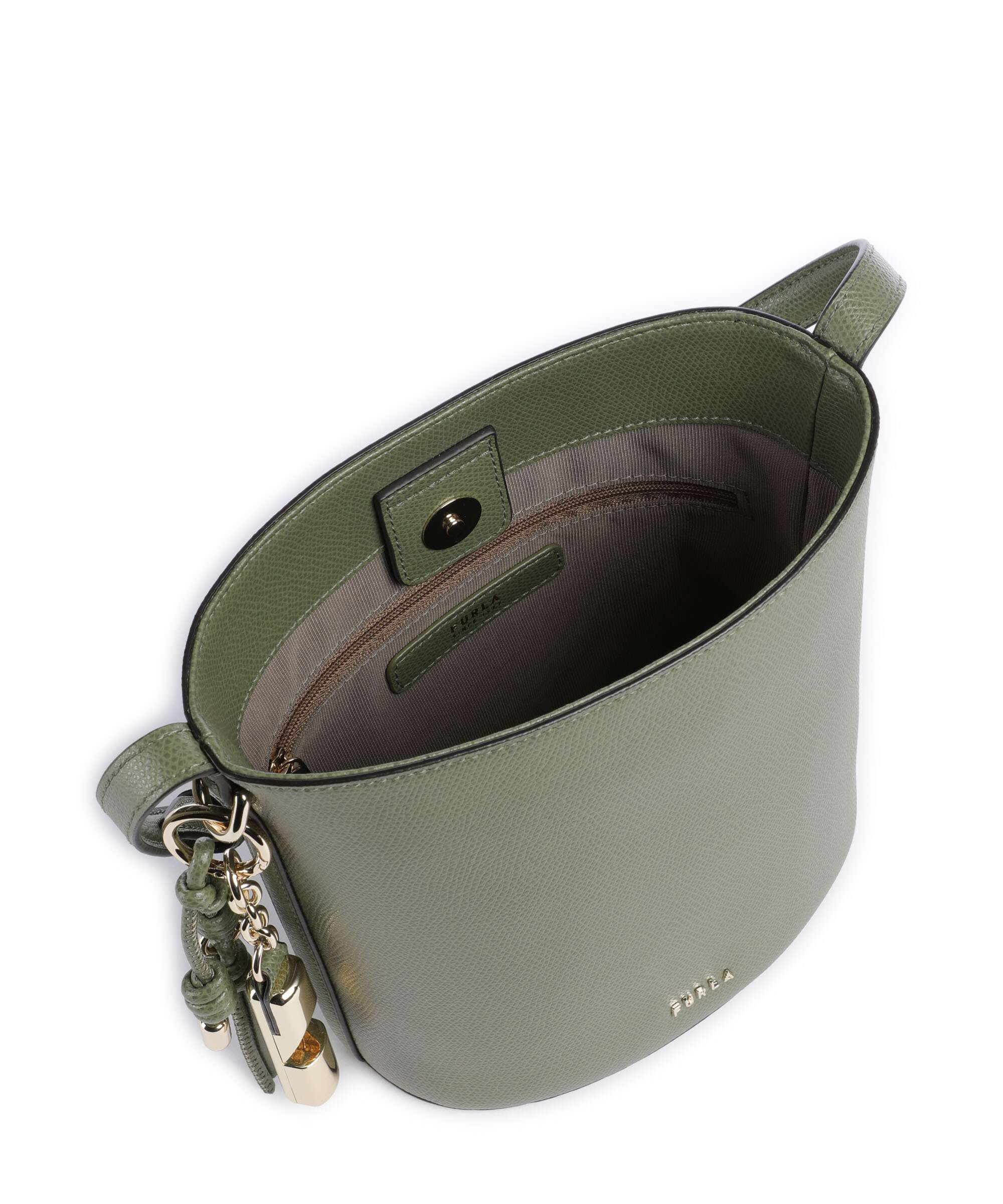 Furla Roxie Mini Bucket bag avocado