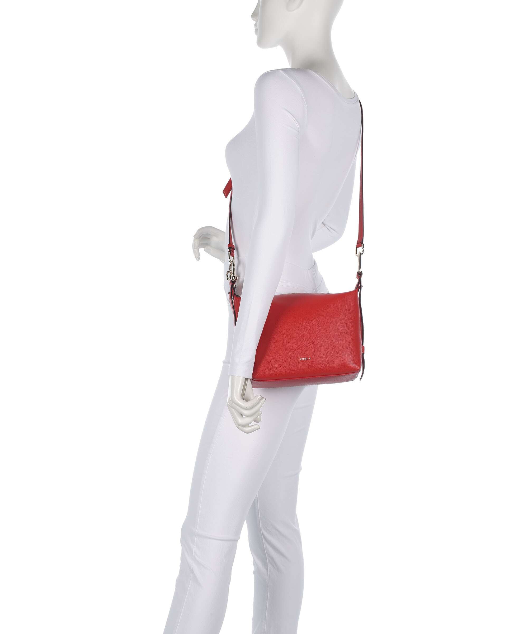Furla Tonie Mini Shoulder bag red