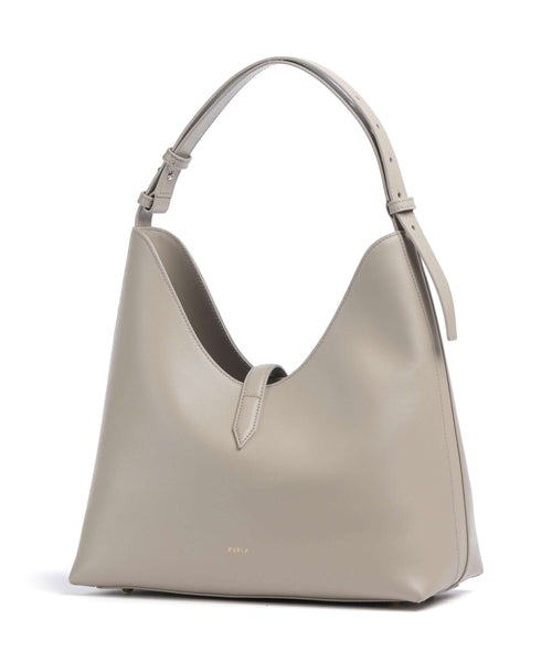 Furla Goccia M Hobo bag linen