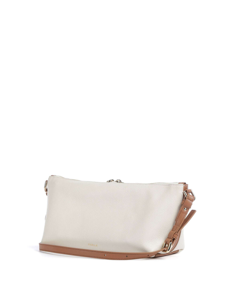 Furla Debby Mini Shoulder bag panna/brandy