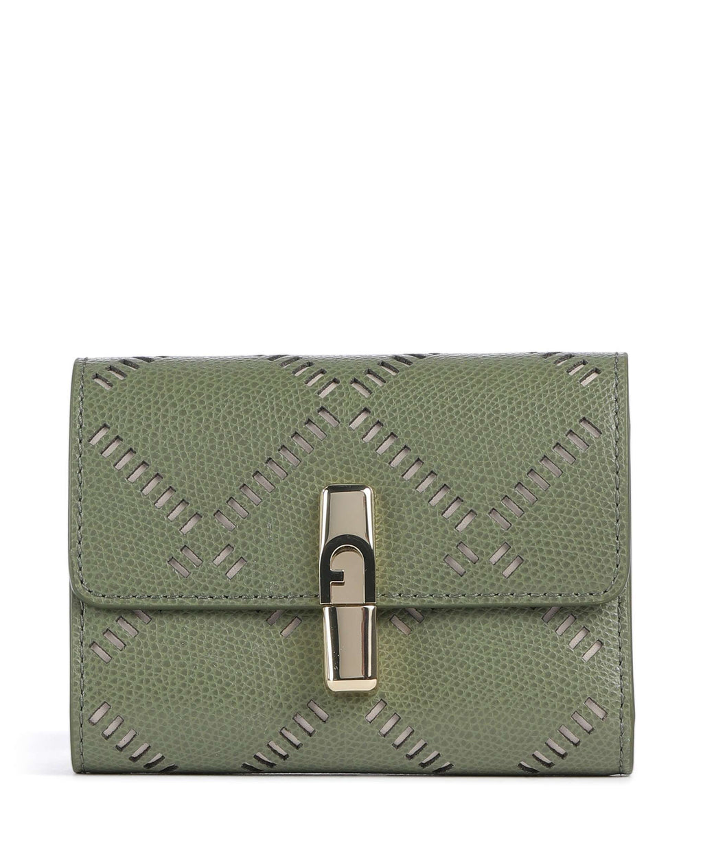 Furla Iride S Wallet avocado/sabbia int