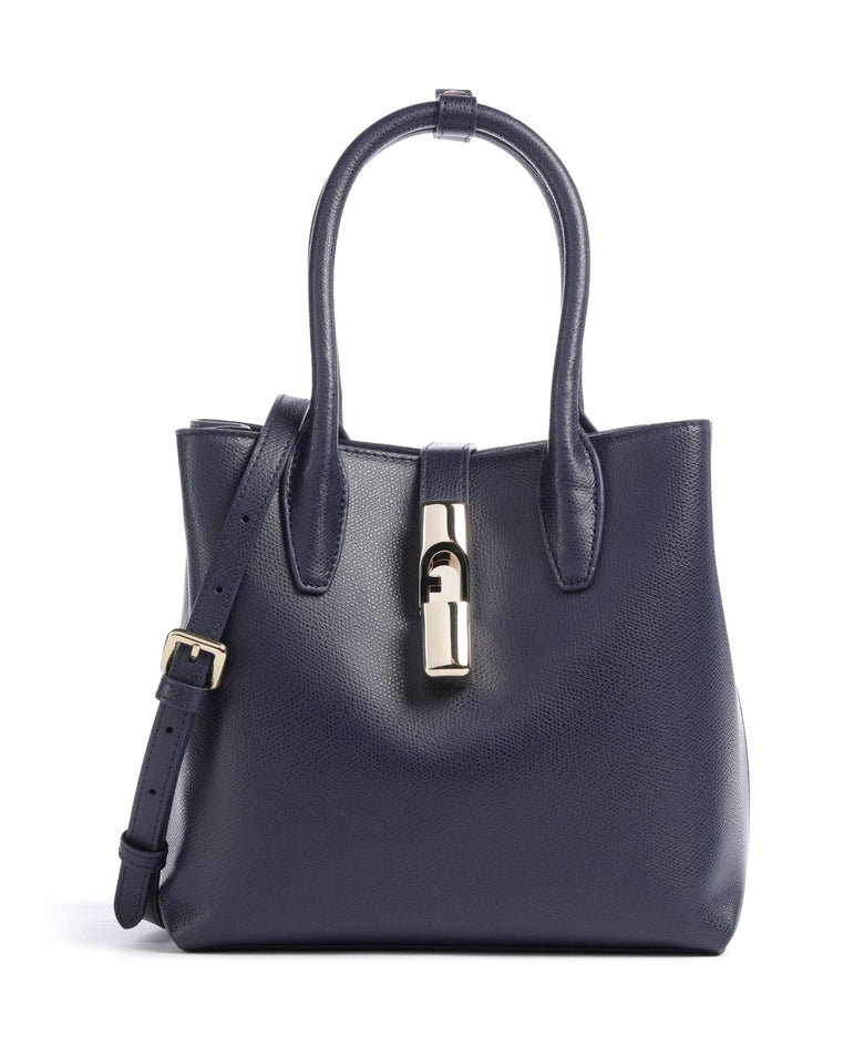 Furla Goccia S Handbag ink blue