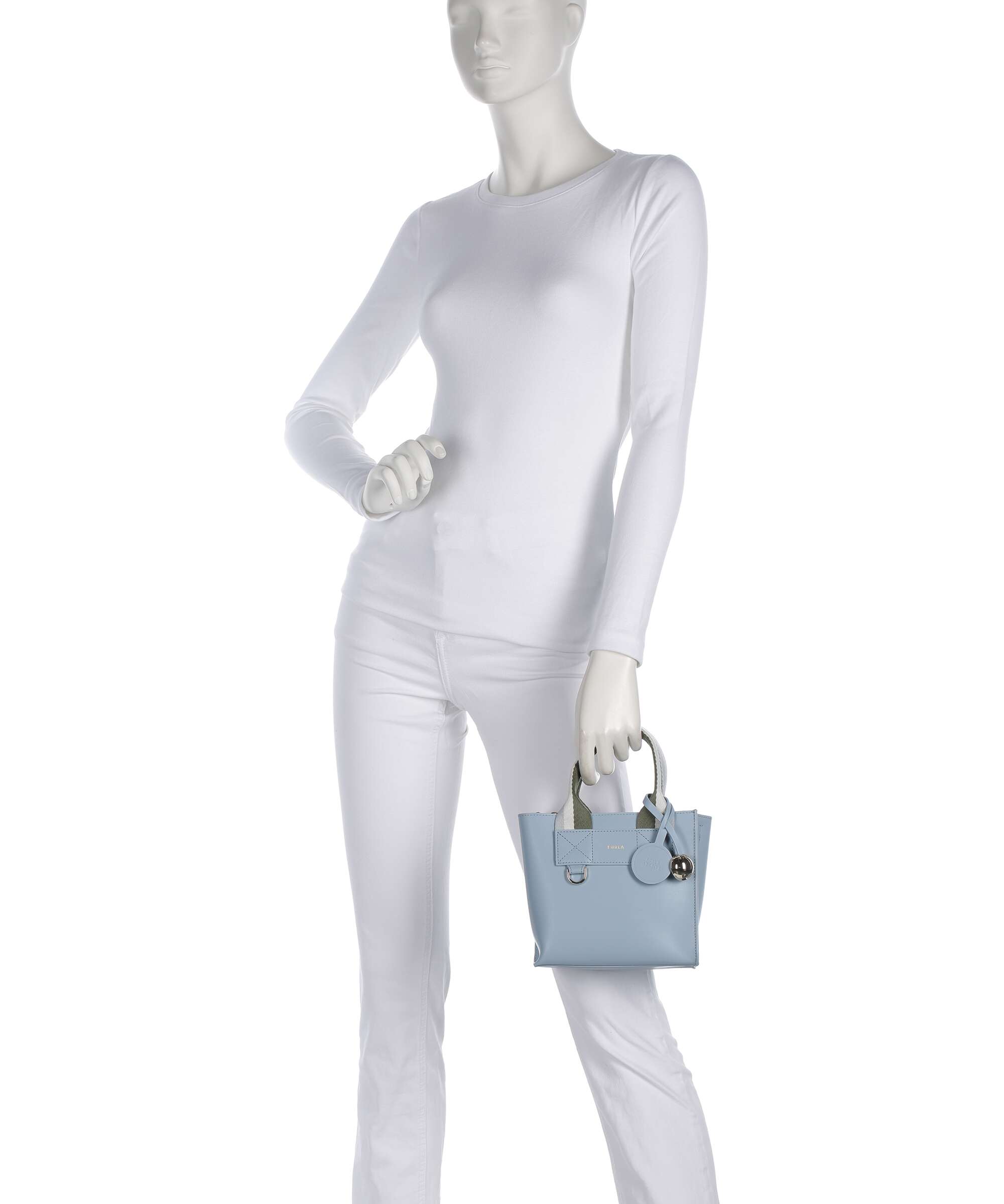 Furla Divide It Mini Handbag toni carta da zucchero