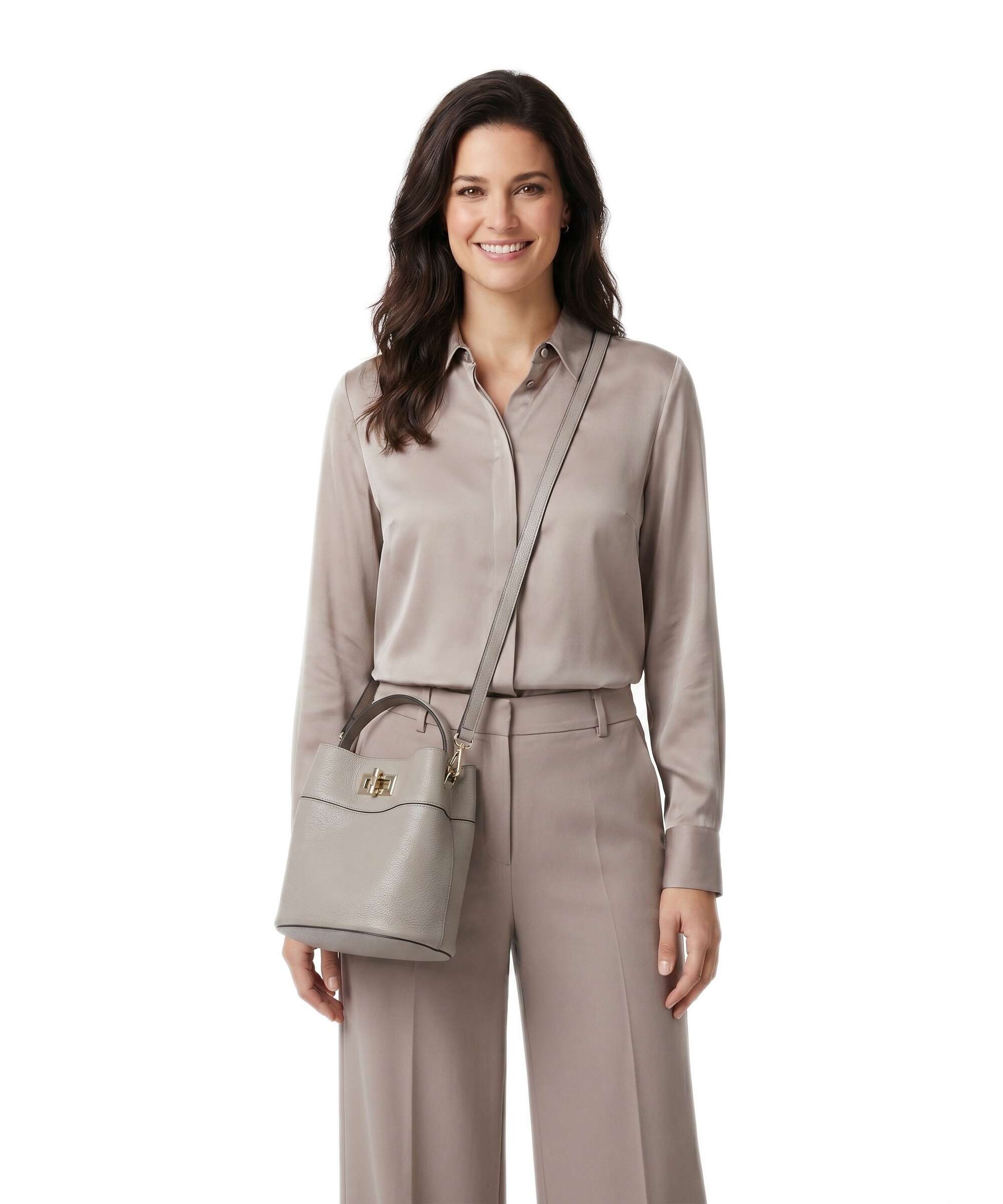 Furla Amelia Mini Bucket bag cachemire gray