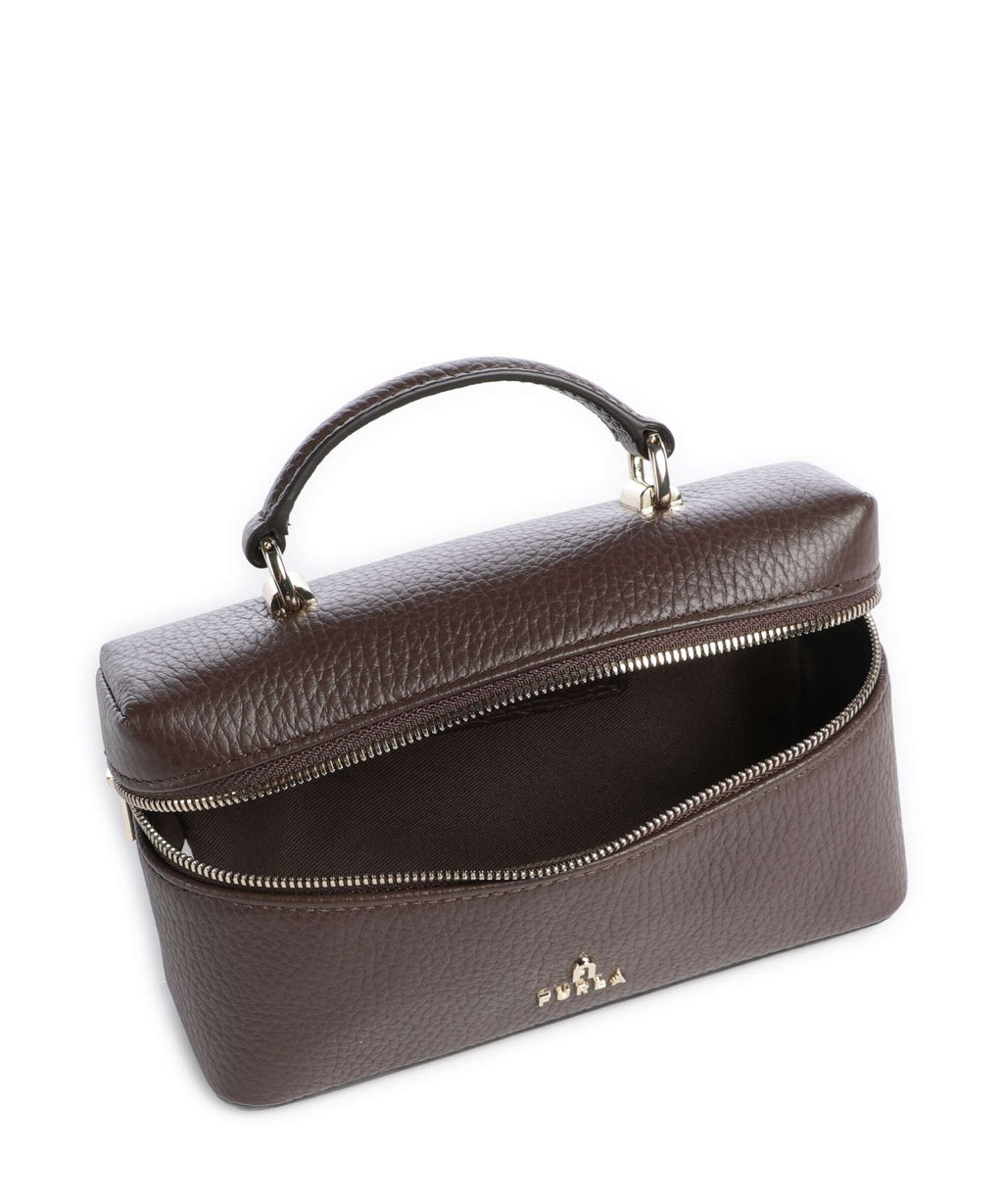 Furla Camelia Micro Crossbody bag cioccolato