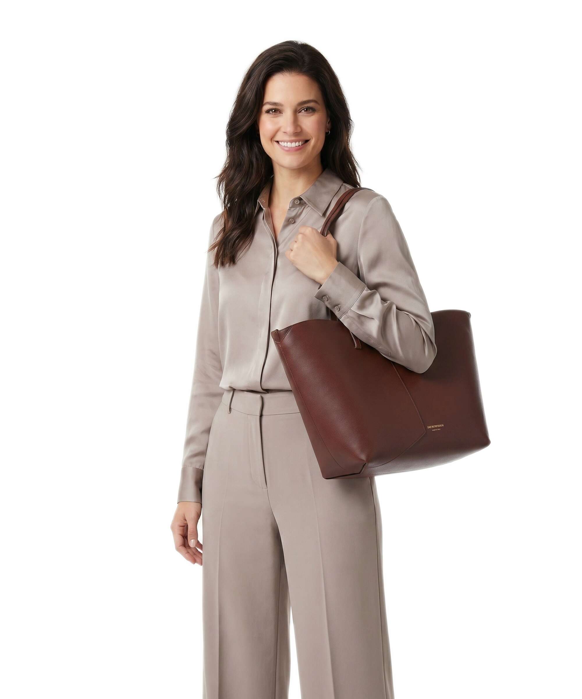 Emporio Armani 24/7 M Tote bag foliage