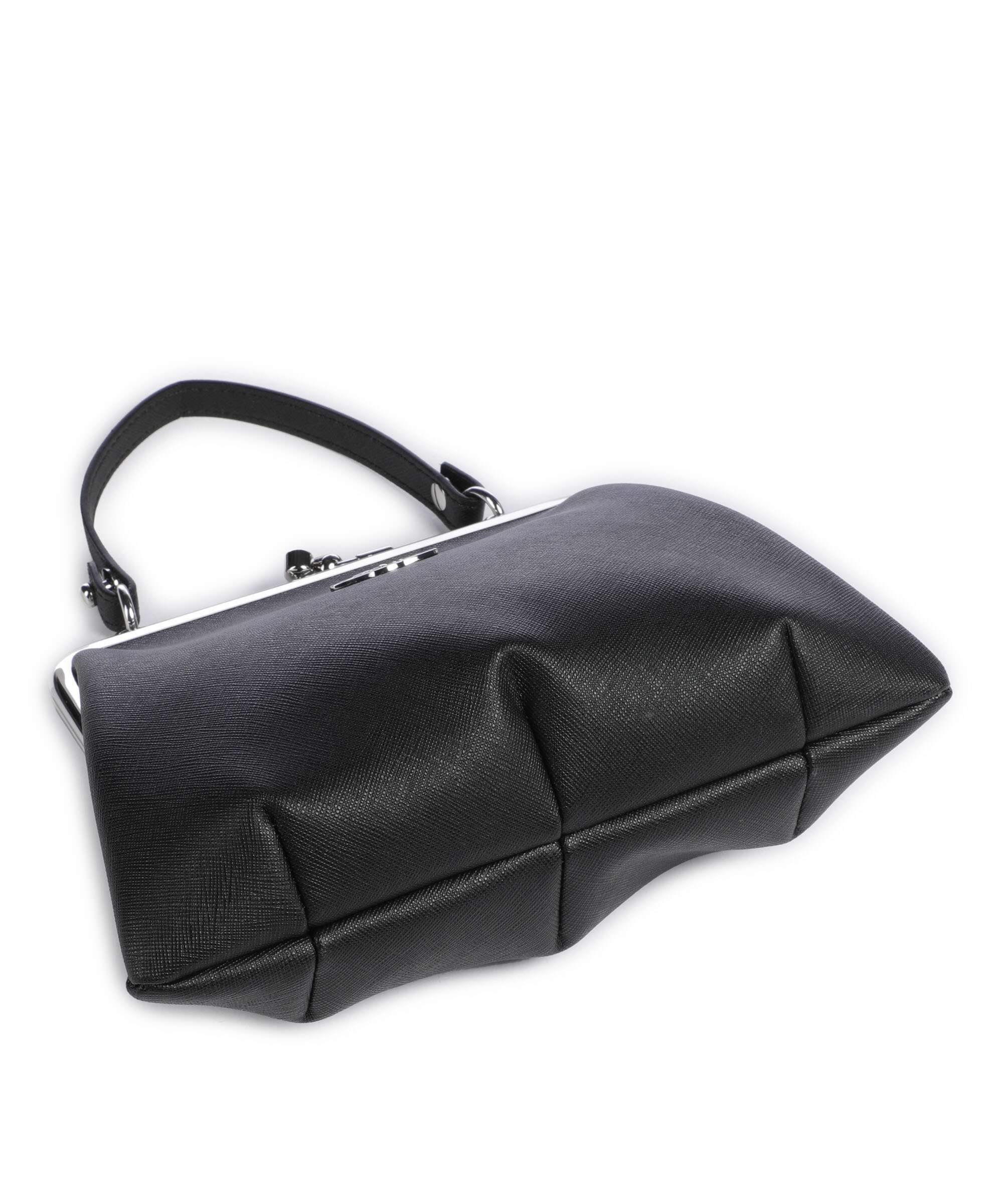 Vivienne Westwood Granny Frame Saffiano Crossbody bag black