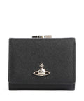 Vivienne Westwood Frame Saffiano Small Wallet black