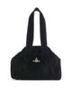 Vivienne Westwood Archive Velvet Medium Handtas black