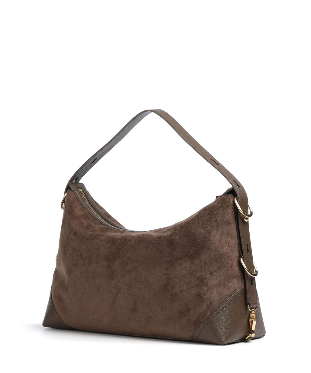 Love Moschino Signature Hobo bag marrone