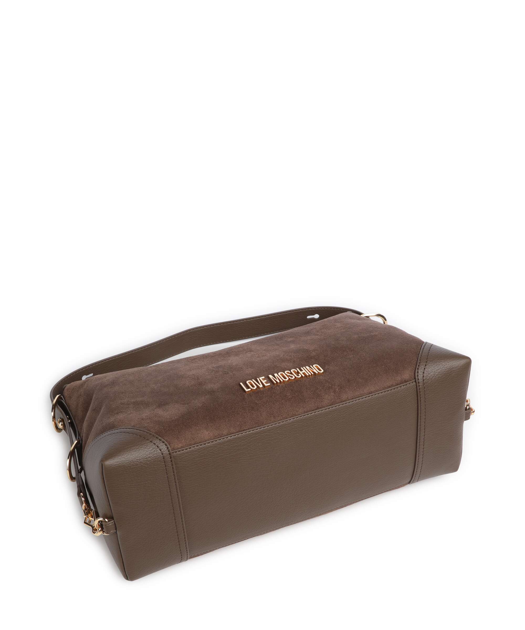 Love Moschino Signature Hobo bag marrone