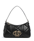 Love Moschino Embossed Q Shoulder bag nero