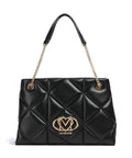 Love Moschino Embossed Q Tote bag nero
