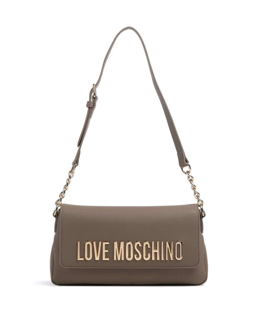 Love Moschino Bold Love Shoulder bag fango