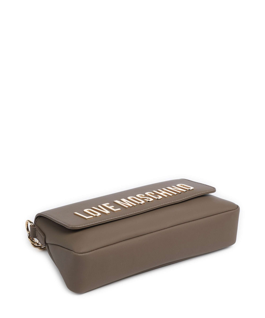 Love Moschino Bold Love Shoulder bag fango