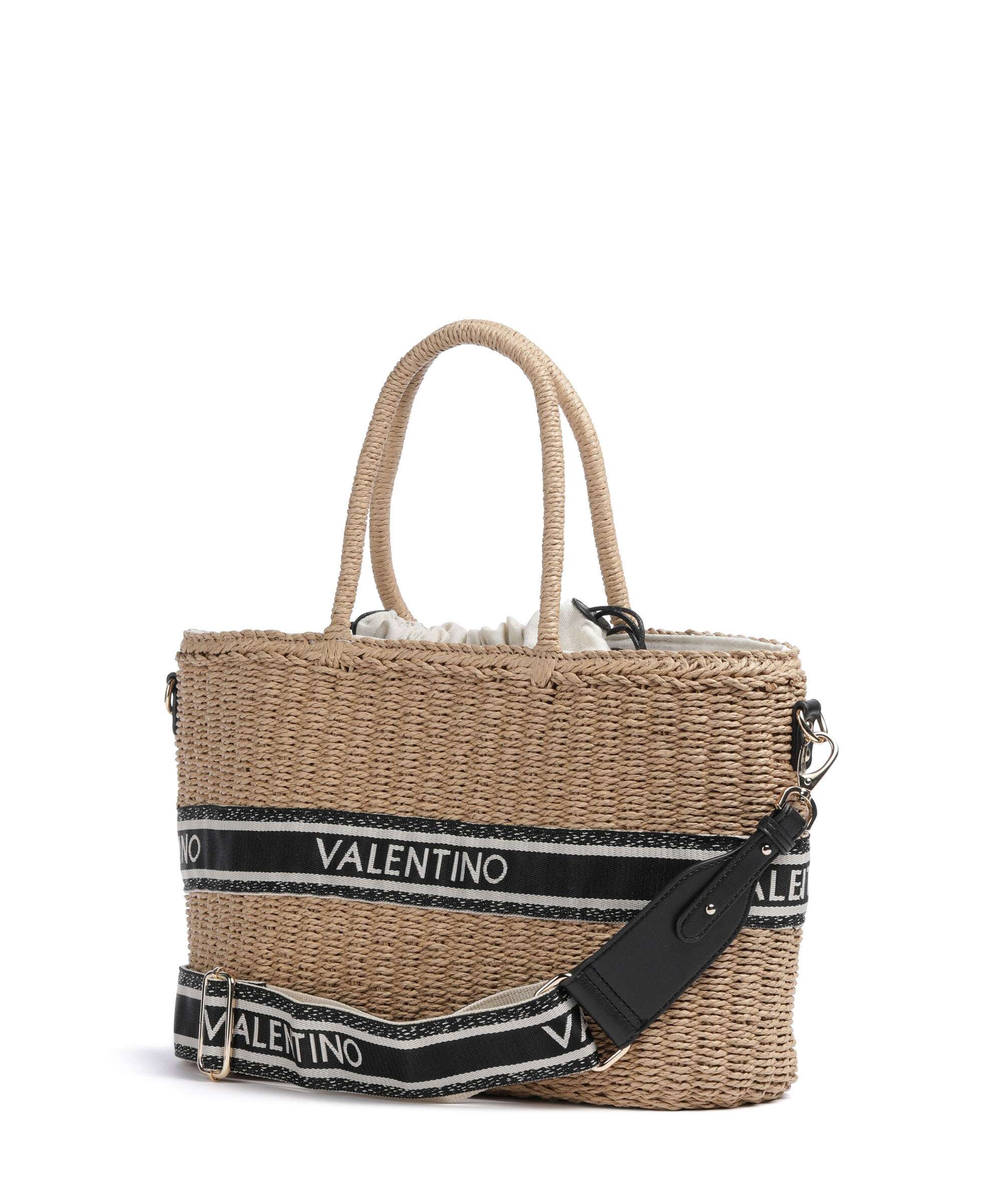 Valentino Bags Boho Tote bag naturale/nero