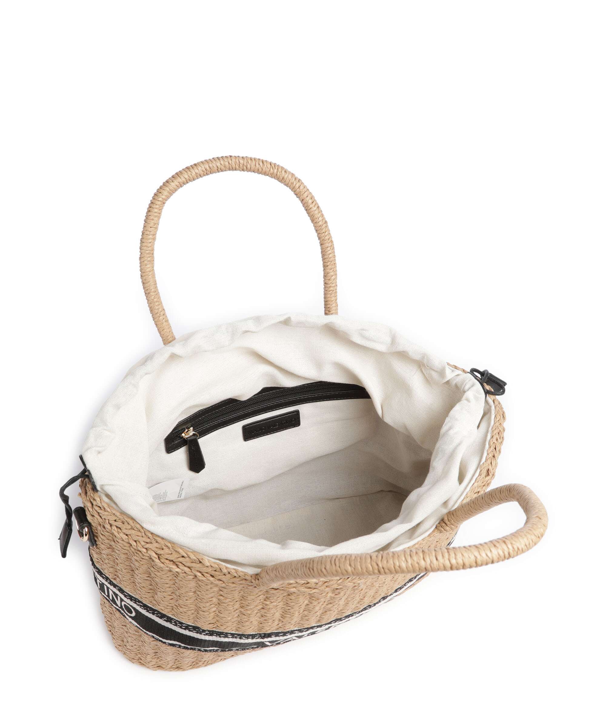 Valentino Bags Boho Tote bag naturale/nero