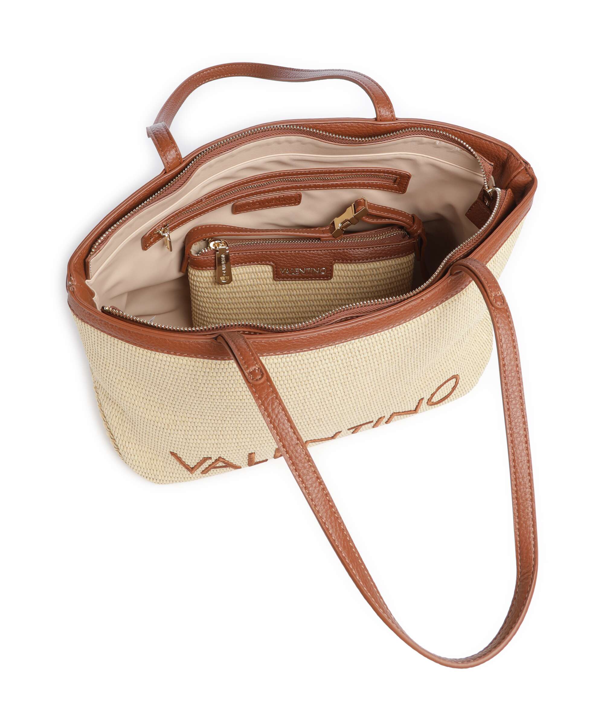 Valentino Bags Maiam Tote bag naturale/cuoio
