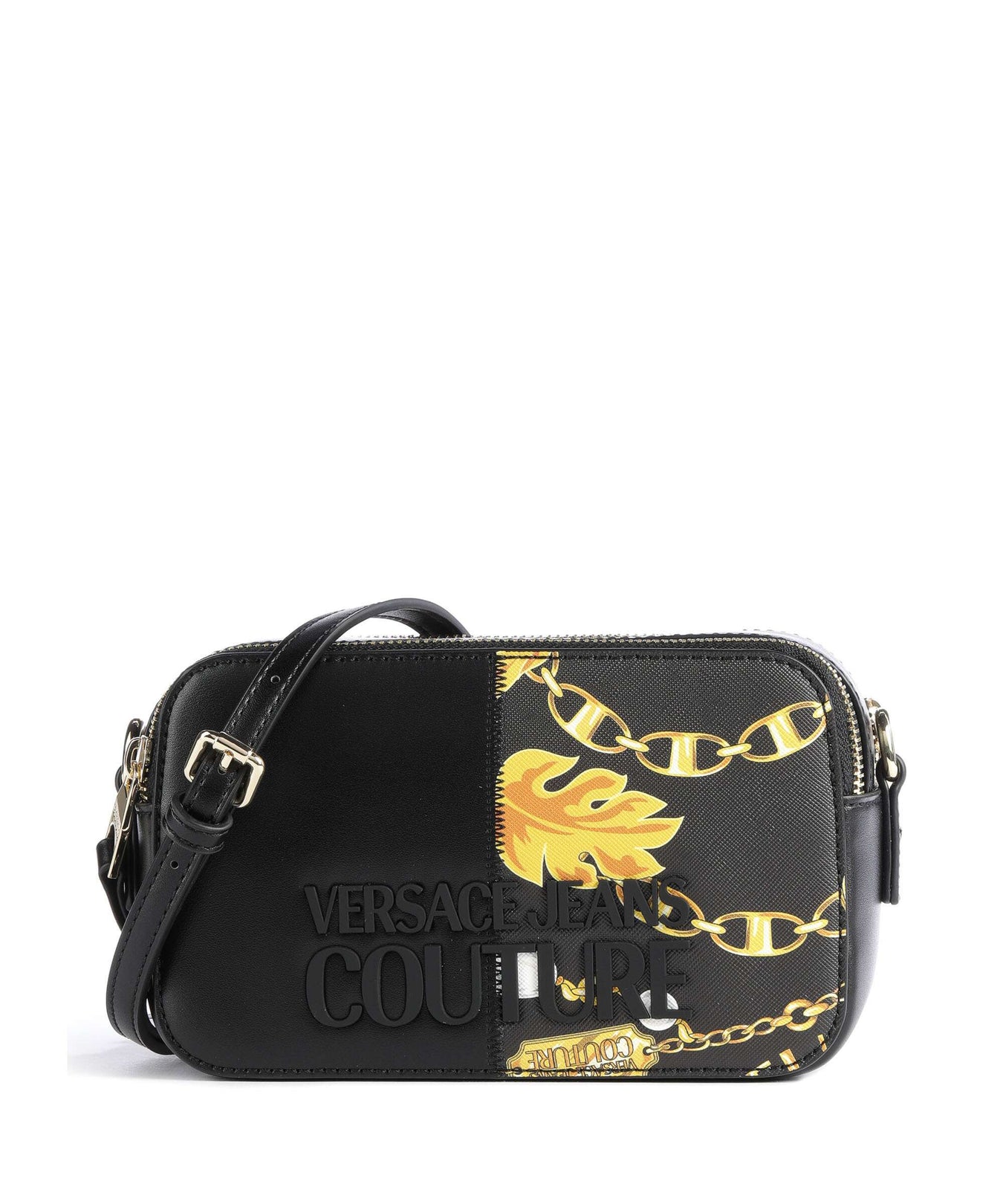 Versace Jeans Couture Rock Cut Crossbody bag black/gold