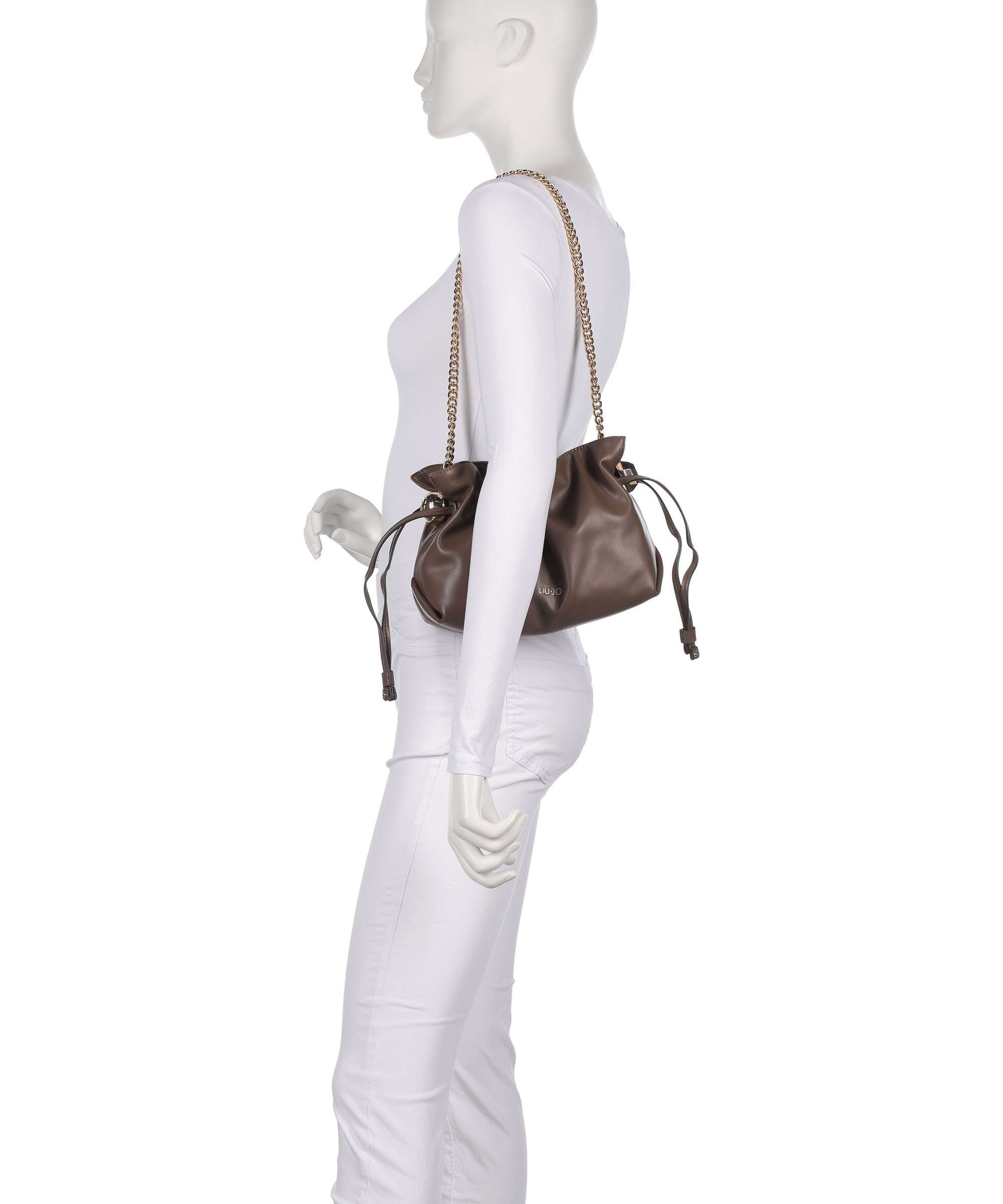Liu Jo Riccy S Bucket bag dark mocha