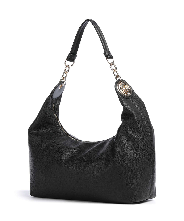 Liu Jo Faiza M Hobo bag nero/brass gold