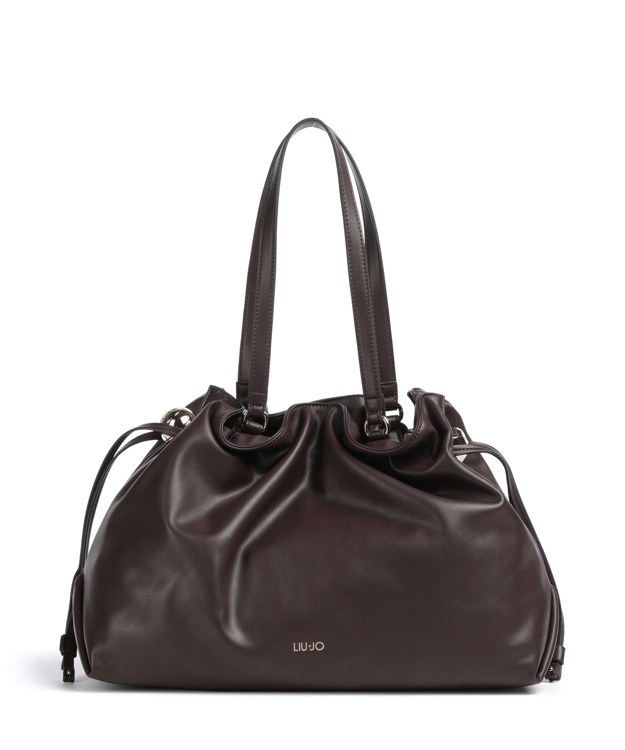 Liu Jo Riccy L Bucket bag red aubergine