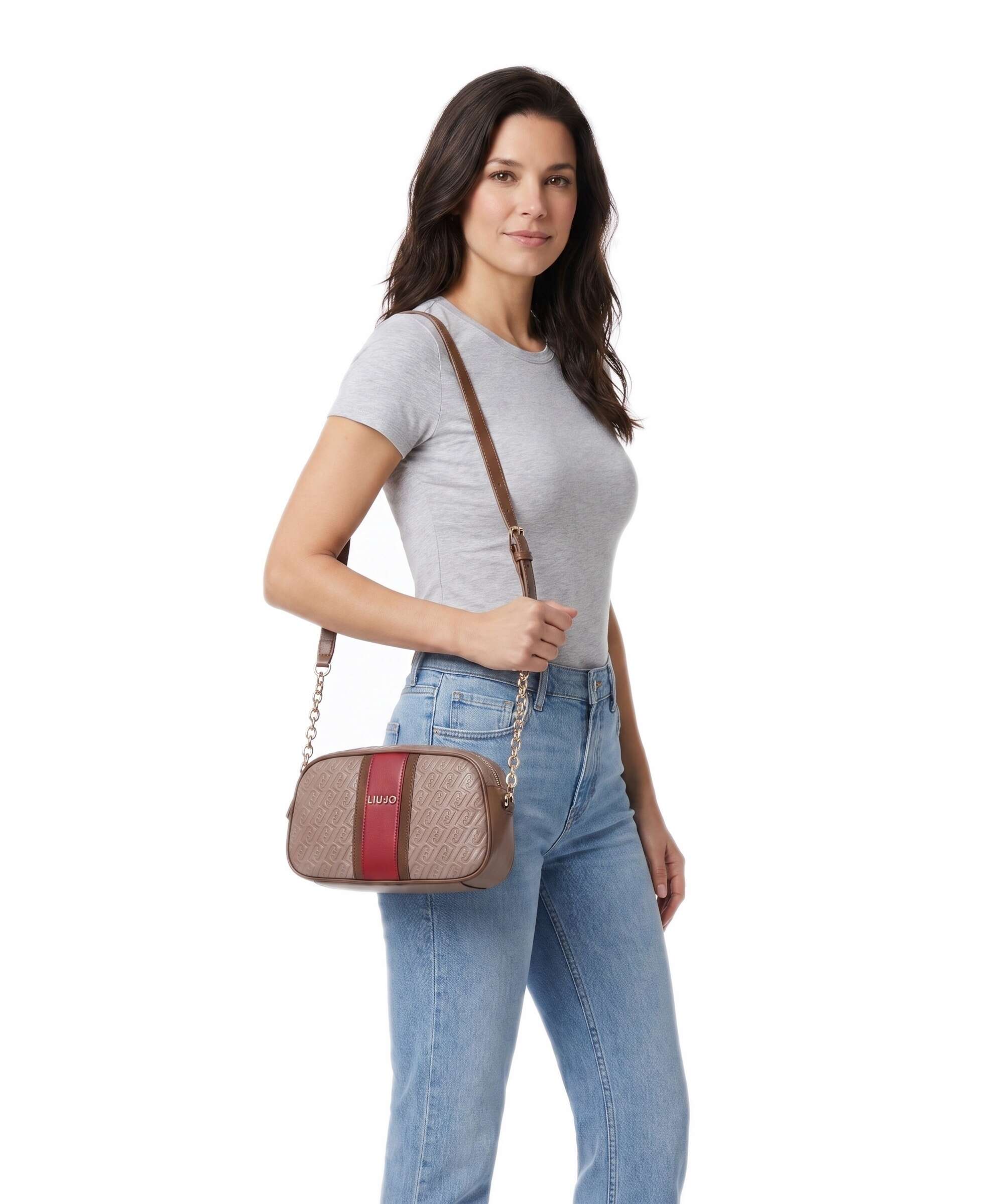 Liu Jo Ematite M Crossbody bag mocha