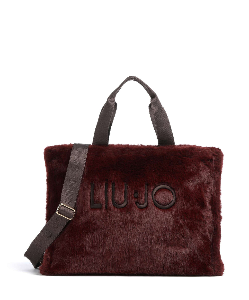 Liu Jo L Tote bag red aubergine