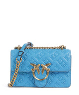 Pinko Love One Mini Schoudertas azzurro dresda/antique gold