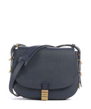 Pinko Saddle Classic Crossbody tas blu indaco ombroso/antique gold