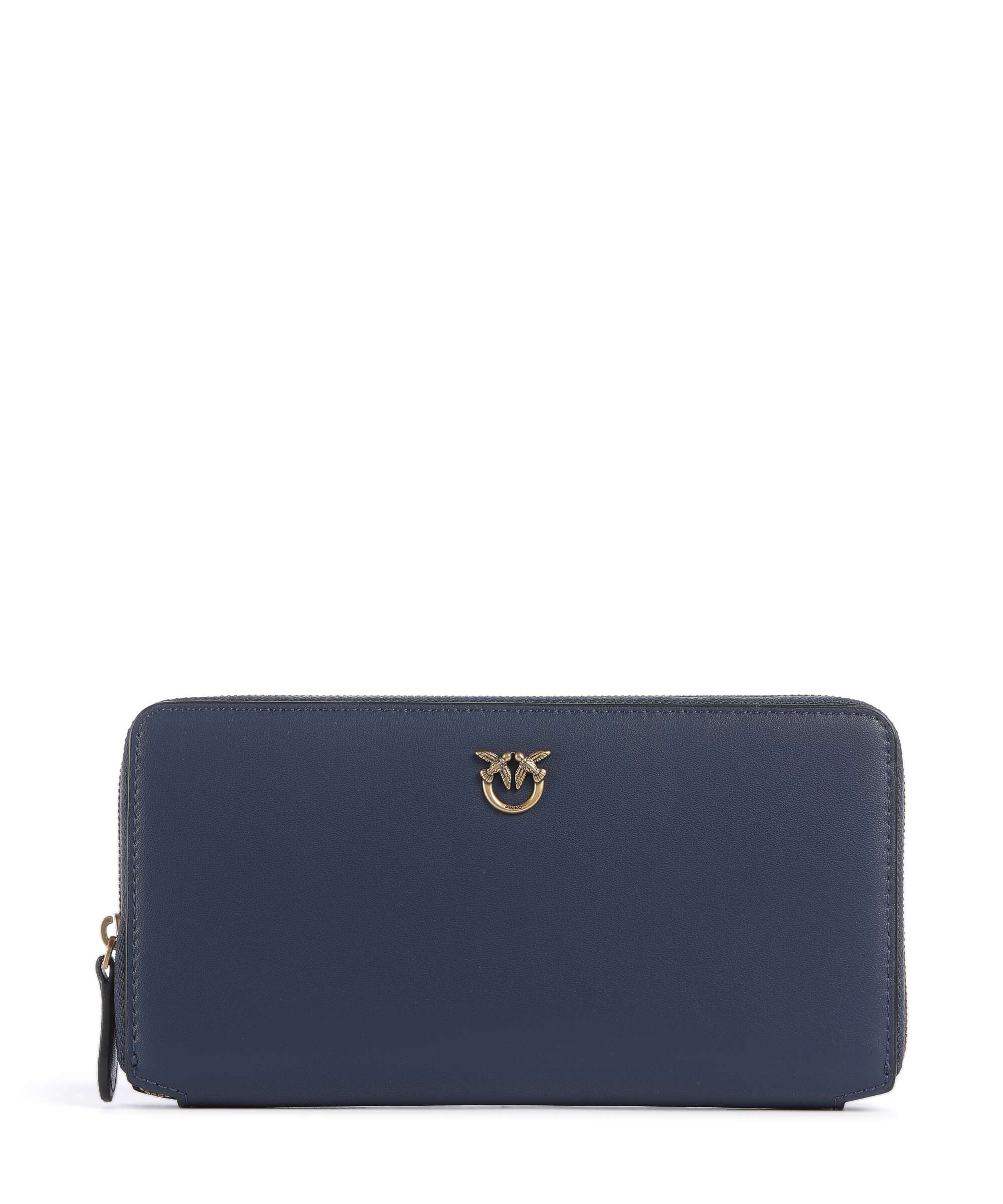 Pinko Ryder Wallet blu indaco ombroso/antique gold