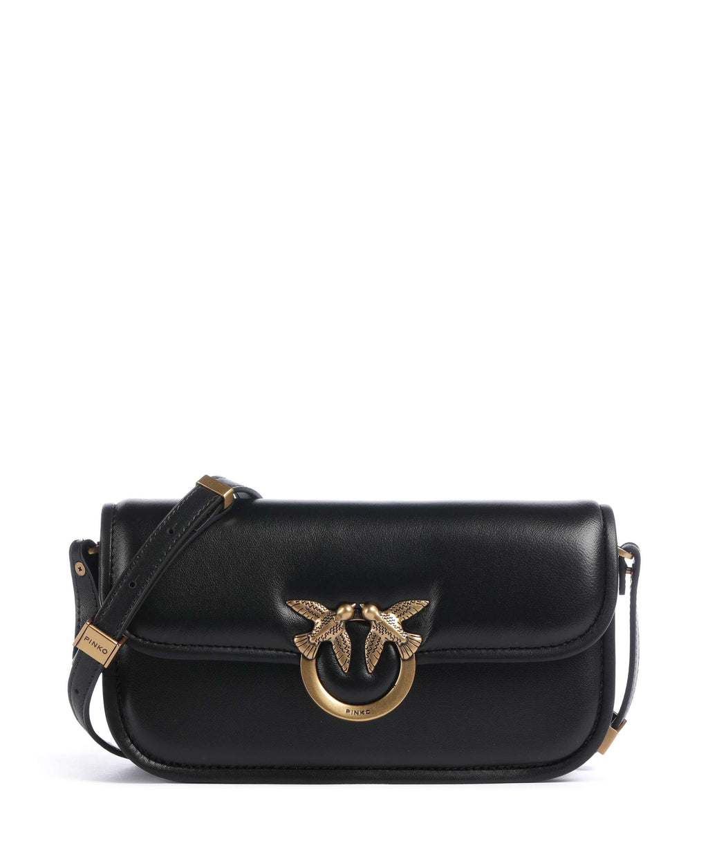 Pinko Love Box Horizontal Shoulder bag nero/antique gold