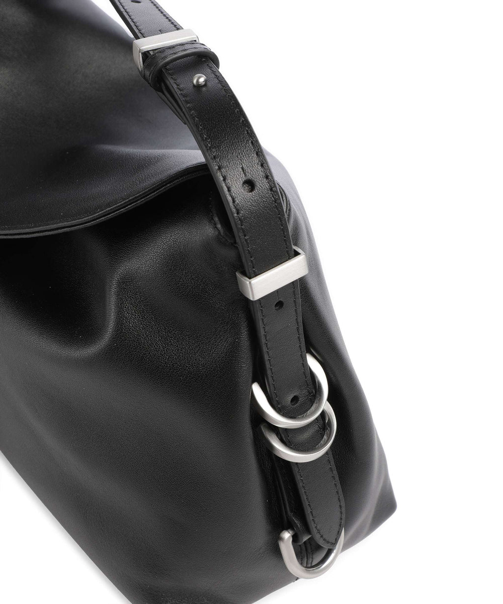 Pinko Saddle Shoulder bag nero limousine/matt silver