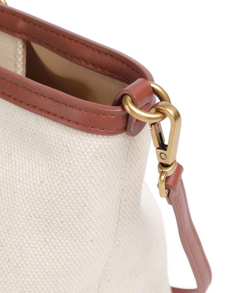 Pinko Handbag beige/marrone/antique gold