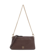 Pinko Double Mini Shoulder bag marrone castano/antique gold