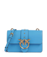 Pinko Love One Mini Crossbody tas azzurro dresda/antique gold