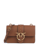 Pinko Love One Mini Crossbody tas marrone/leone/antique gold