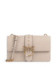 Pinko Love One Classic Crossbody tas beige/grigio fumo/antique gold