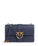 Pinko Love One Classic Crossbody tas blu indaco ombroso/antique gold