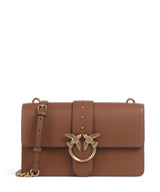 Pinko Love One Classic Crossbody tas marrone/leone/antique gold