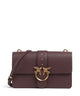 Pinko Love One Classic Crossbody tas cioccolato amaro/antique gold