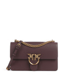 Pinko Love One Classic Schoudertas cioccolato amaro/antique gold