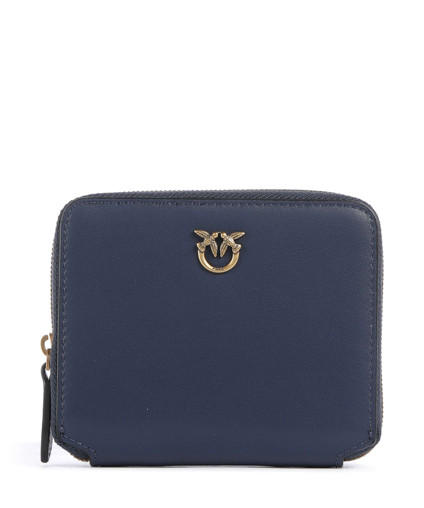 Pinko Taylor Wallet blu indaco ombroso/antique gold