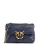Pinko Love Puff Mini Shoulder bag blu indaco ombroso/antique gold